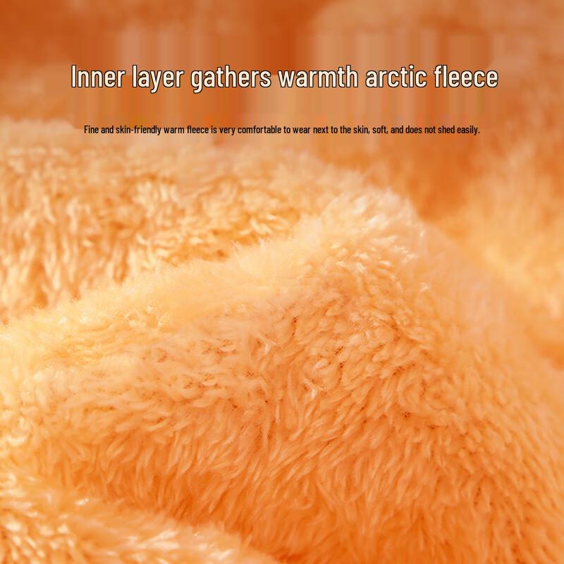 JEEP Men's Windproof Waterproof Thermal Fleece-Lined Winter Pants