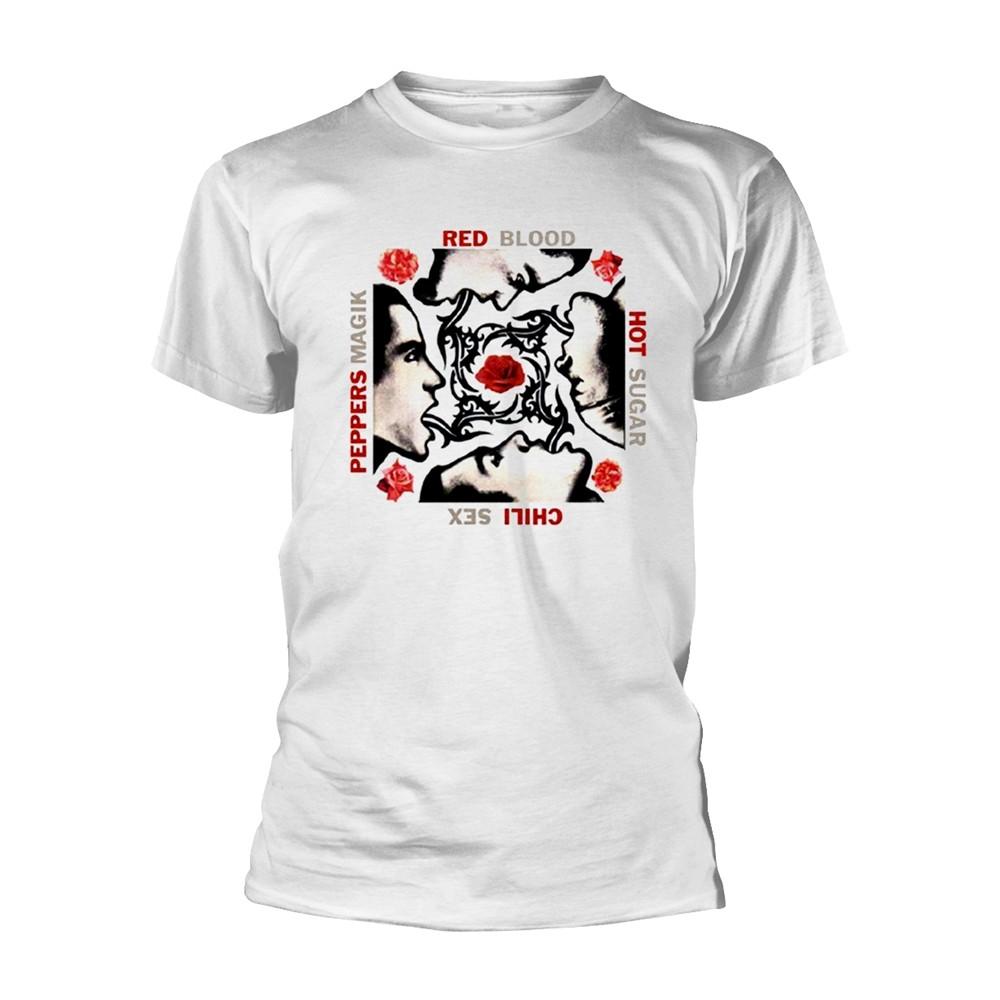 RED HOT CHILI PEPPERS - BSSM (WHITE) WHITE T-Shirt X-Large