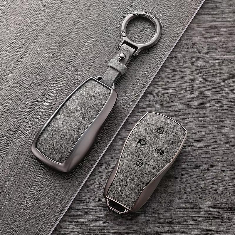 Portable Key Case for Baic Beijing BJ30 BJ40 BJ80 BJ90 U7 X7 Senova X25 X35 X55 X65 EX5 EU5 EC5 Remote Car Key Cover Accessories
