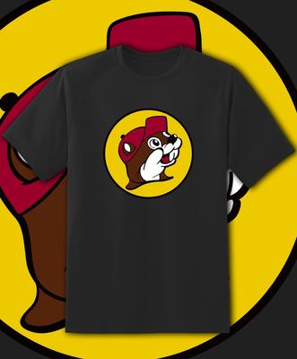 Футболка Buc-Ees с маленьким логотипом, размеры для взрослых и молодежи! Быстрый корабль!