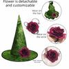 Twisted Wizard Cap Adjustable Masquerade Cap Party Props Halloween Witch Hat  Cosplay Event