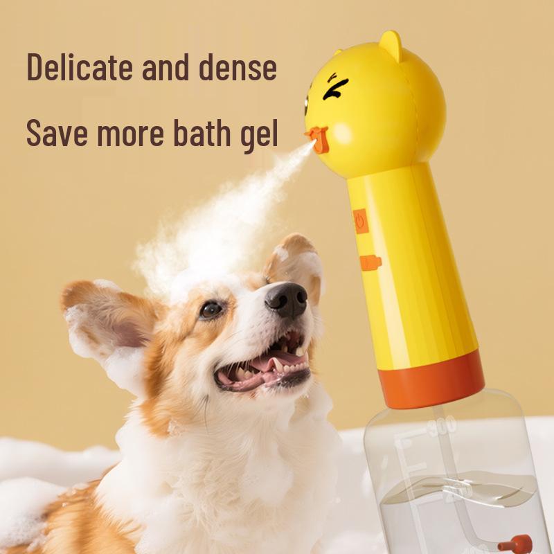 Пенка для купания питомцев - Машина для разведения шампуня для собак и кошек с кнопкой