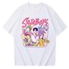 Kpop Demon Hunters Saja Boys T-Shirt - Harajuku Style O-Neck Tee  Official Fan Gift & Collectible Merchandise
