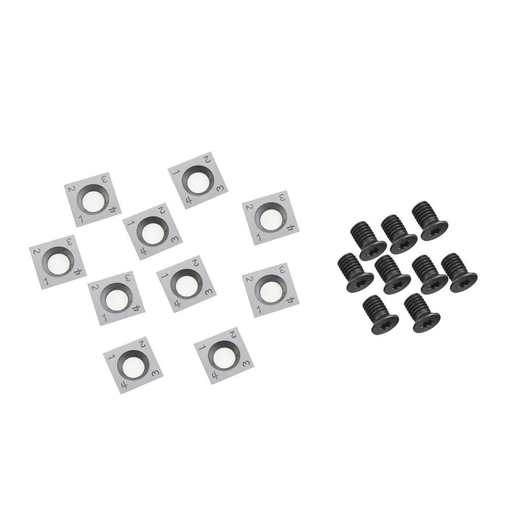 Электроинструменты Твердосплавные вставки Прямолицевые с винтами