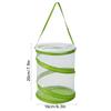 Foldable Insect Cage Butterfly Cage Terrarium Clear Mesh Enclosure Caterpillar Habitat See Through Easier Butterfly Enclosures