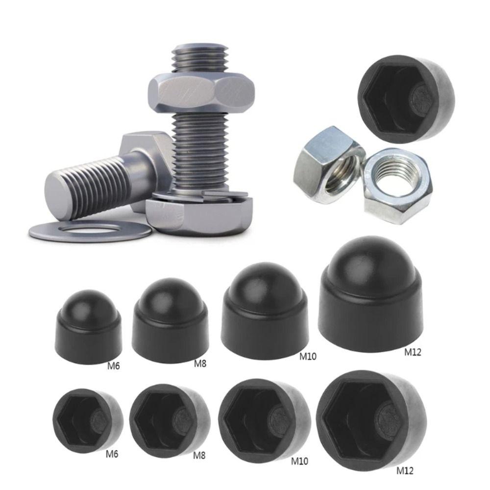 Plastic Bolt Nuts M6/M8/M10/M12 Dome Protection Caps New Screw Protection Cap Cover  Cars