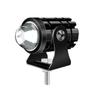 Universal Motorcycle Headlight 12V 24V LED Spot Lamp Dual Color ATV Scooter Driving Fog Light Headlamp Moto Scooters Spotlight