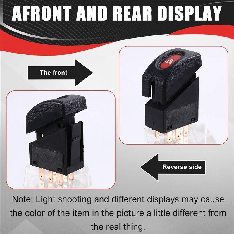 AEA7-Car Hazard Light Switch 6240140 For Opel Corsa 1993-2002 Hazard Warning Switch Car Accessories