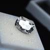 6.65 Ct Natural White Sapphire Cushion Cut CERTIFIED Pendant Size Loose Gemstone Ay-863-sa