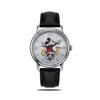 Disney Unisex Mickey Mouse Character Elegance Leather Band Watch OW139BKW,Korean Popular Watches
