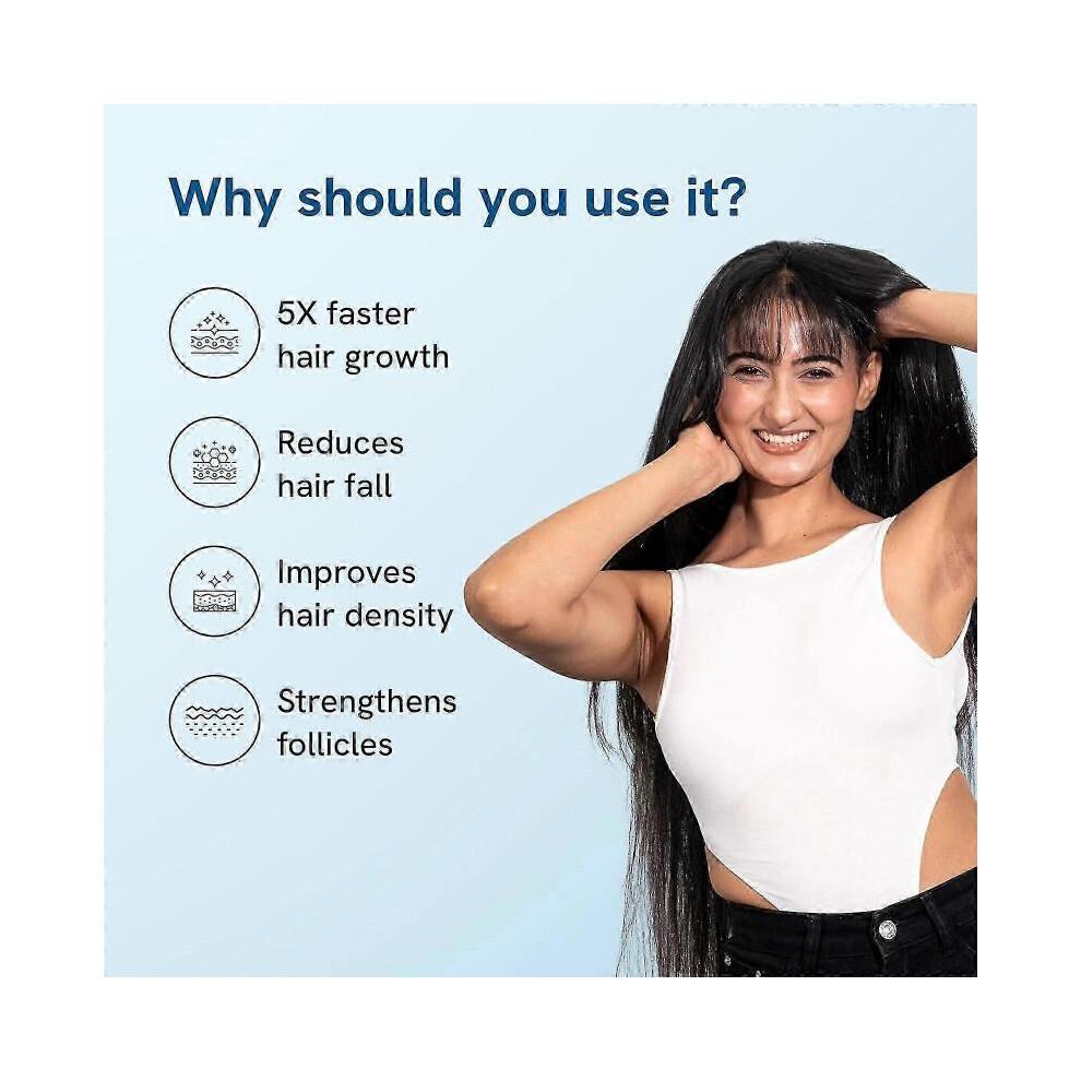 1PCS Be Bodywise Hair Growth Serum Roll On - 3% Rosemary, 3% Redensyl & 2% - (25ml)