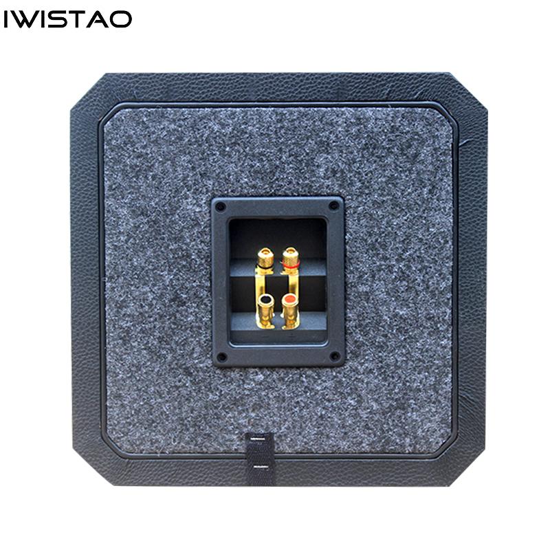 IWISTAO HIFI 10-дюймовый пассивный сабвуфер Пустой корпус Сотовый HDF-плита Корпус Автозвук DIY