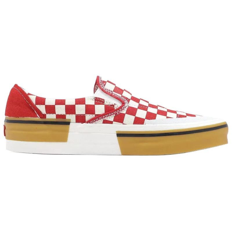 Vans Слипоны Reconstruct Comfort Универсальные Низкие Унисекс Кеды для Скейтбординга Красный Белый VN000BW4BMB