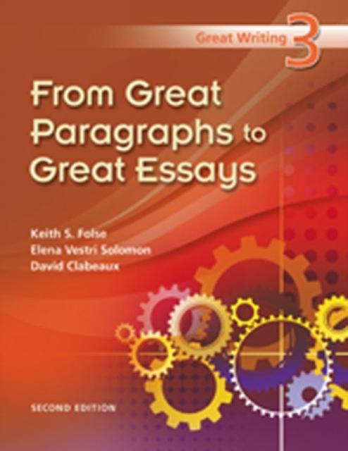 The Great Writing 3 : From Great Paragraphs To Great Essays Book