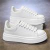 McQueen Men's Shoes Autumn Niche Design Sense Versatile Casual Board Shoes Trendy Brand Advanced Sense Sports Platform White Tide Shoes