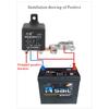 Universal Integrated Wireless Remote Control Kit For Disconnecting The 12V Car Battery