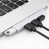4-в-1 USB3.0 ХАБ Быстроскоростной USB3.0 4-портовый USB ХАБ Множественный разветвитель Простое управление кабелями для ПК Компьютера