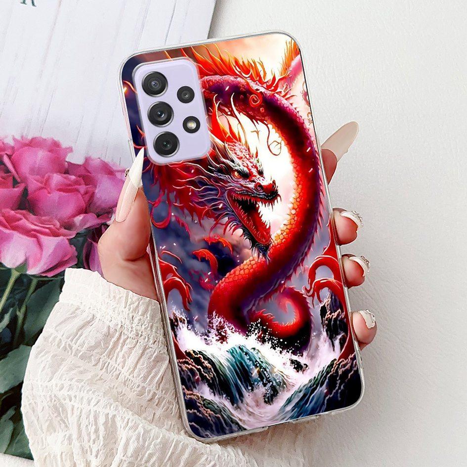 For Samsung Galaxy A52 A52s 5G Case SM-A526B SM-A528B Phone Cover Fashion Flower Soft Silicone Funda For Samsung A72 A 52 Bumper