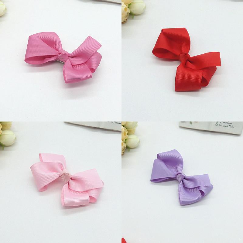 Детские заколки для волос с синей лентой, бабочкой-бантом, для девочек, подарочный набор