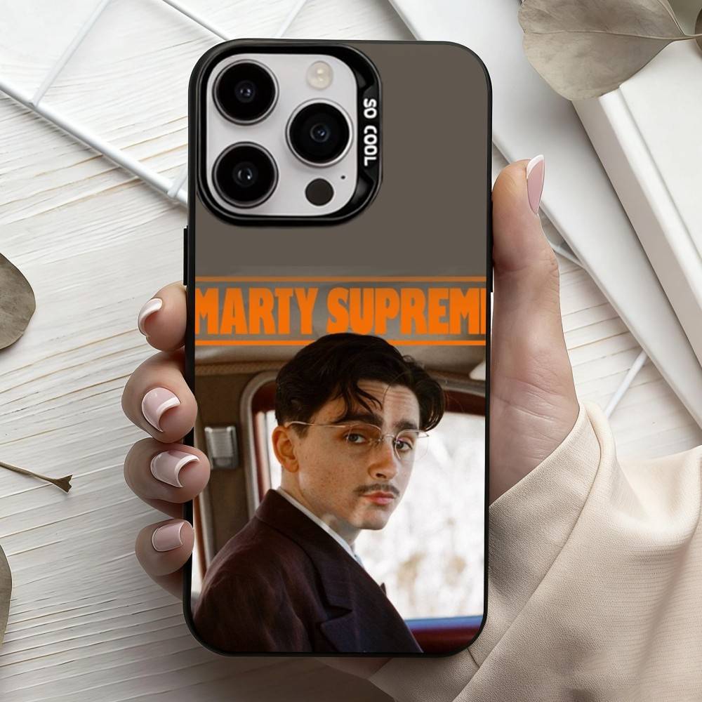 Спортивные Фильмы M-Marty-Y S-Supreme-E Чехол для Телефона Для iPhone17,16,15,14,13,12,11 Plus,Pro Max Конфетный Посеребренный Внутренний Чехол
