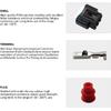 4 Pack 90980-11885 Ignition Coil Plug Connector For Toyota Camry 2002-2008