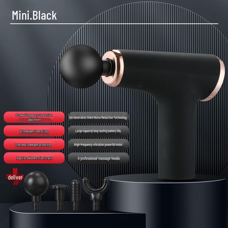 Long Chan Portable Mini Muscle Fascia Gun CN plug (adapter included)