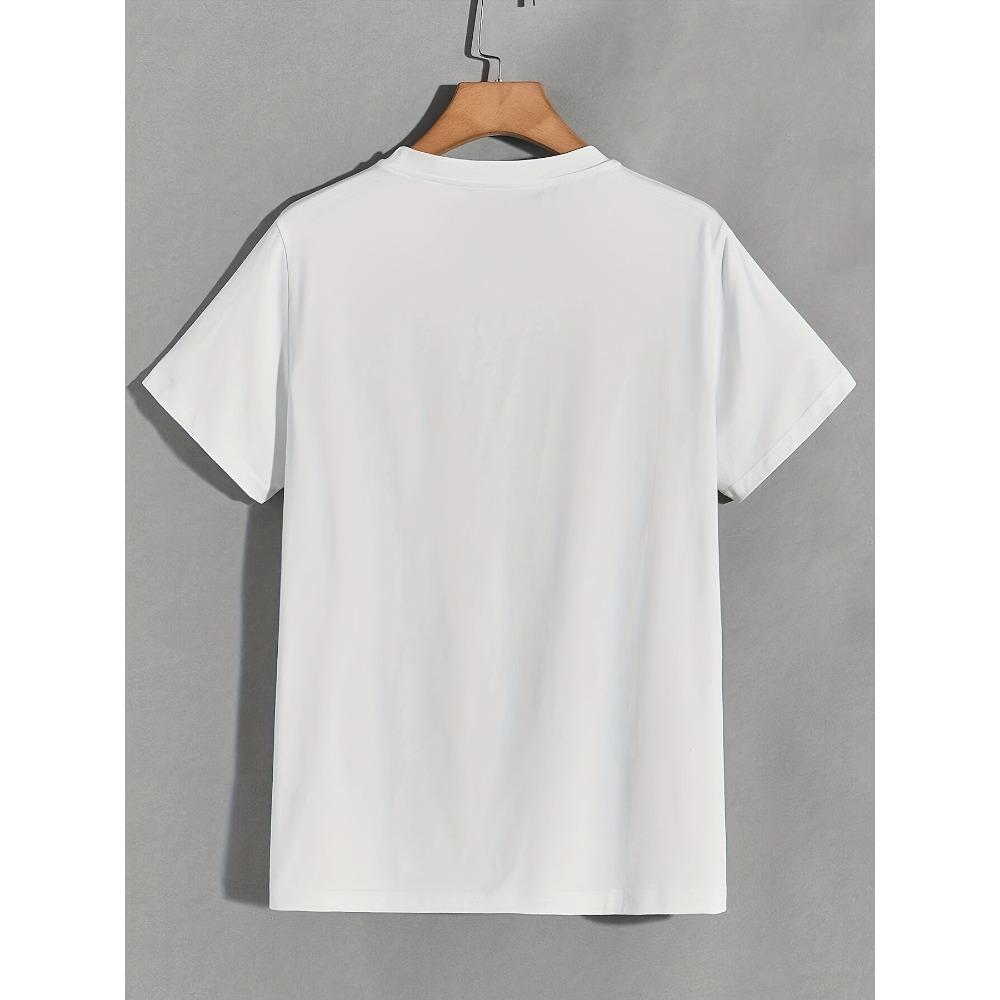 Women's T-shirt | Cute anime pattern T-shirt, loose crew neck short sleeve, casual wear for all seasons