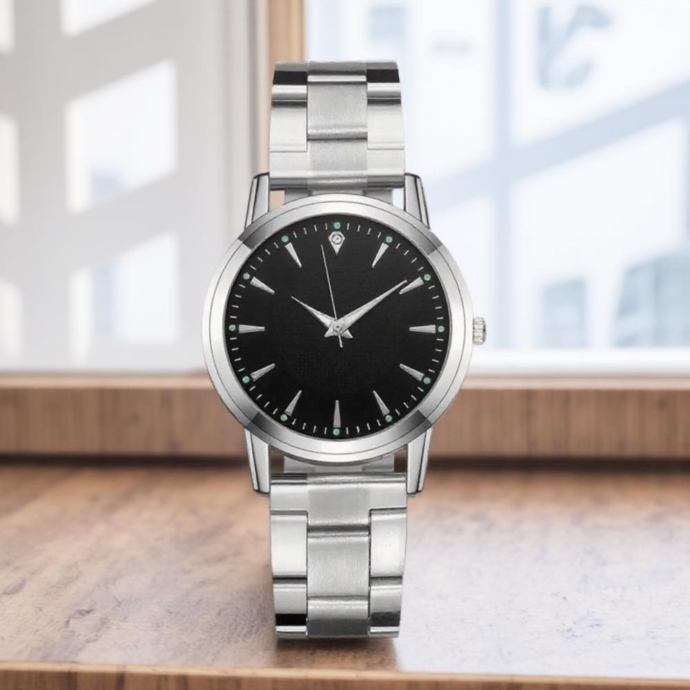 Couples Luminous Steel Band Watch Quartz for Men and Women Gift Fashion Watch Adjustable Band Stylish Couple Watches