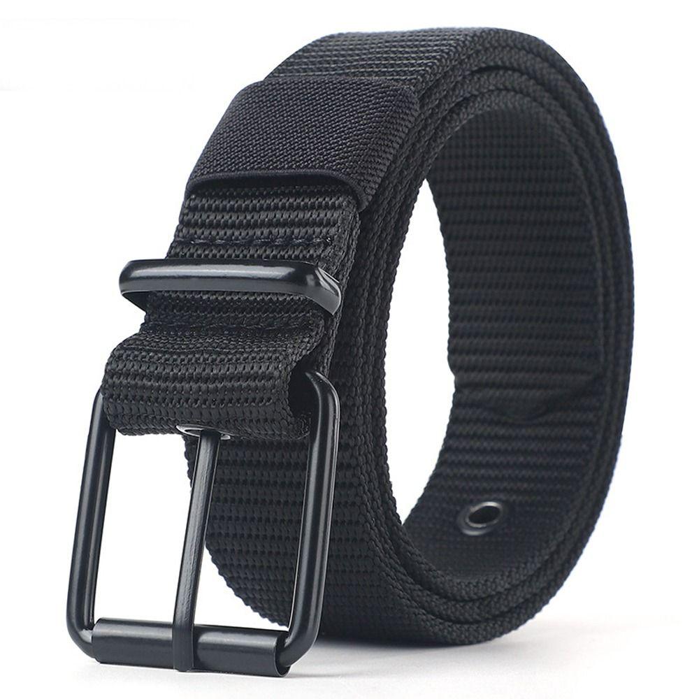 Dresses For Women Youth Student Hollow Canvas Waist Belts Man Waistbands Nylon Korean Waist Strap
