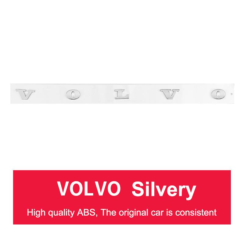Volvo Значок-буква с логотипом Наклейки на багажник автомобиля ABS Volvo XC90 V90 V60 XC60 V40 EC40 EX40 S80 S60 S90 C40 XC40 V70 XC70 C30 C70