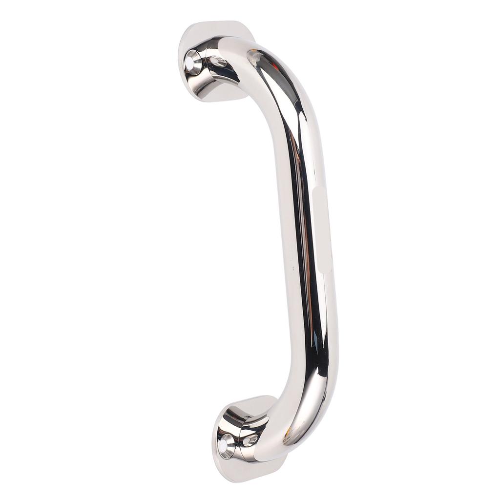 7.9in 316 Stainless Steel Grab Marine Handrail Handle Grip for Boat Hatch Yacht Bathroom