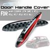 NEW-2 X Door Handle Cover Cap ABS For Mini Cooper JCW ONE S R55 R56 R57 R58 R59 R61