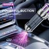 2025 Новый портативный ручной пылесос с бесщеточным двигателем 16 кПа, автомобильный мини-беспроводной многофункциональный пылесос для автомобиля и дома