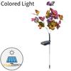 Elegant Solar Powered Butterfly Tree Stake Light Ideal For Waterproof Lawn Decor