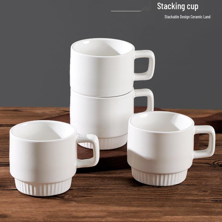 Wind Ceramic Mug Set: Matching Couple Coffee & Tea Cups (2-Piece)
