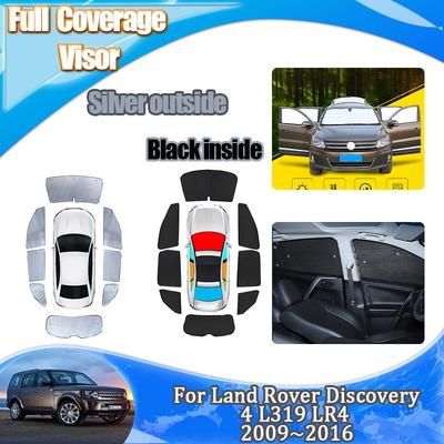 Для Land Rover Discovery 4 Аксессуары L319 LR4 2009~2016 Автомобильные шторки на окна Термоизоляция Защита лобового стекла от УФ-излучения Автоаксессуары