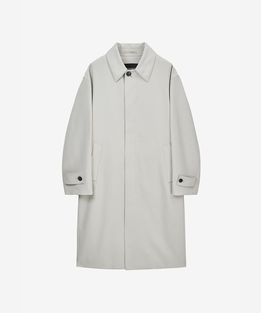 Ziosongzio Flap Detachable Balmacaan Coat Beige Zi2Tc203Be