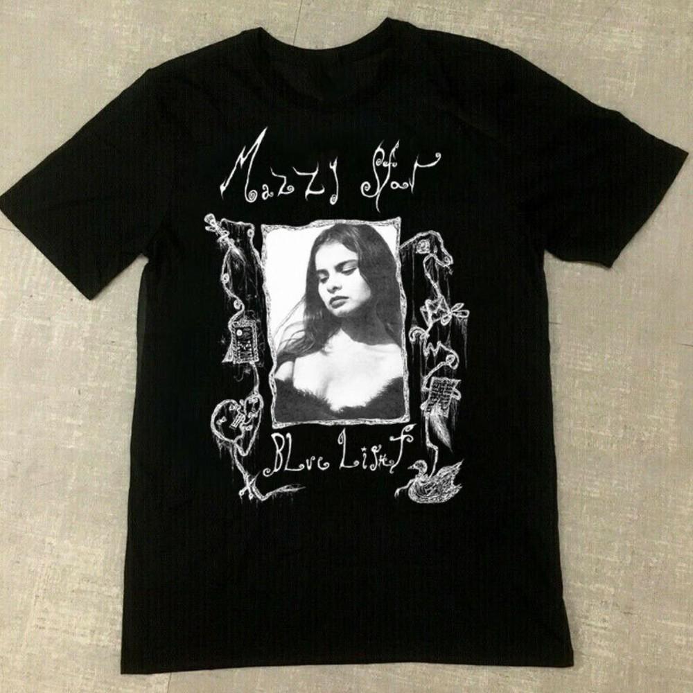 Mazzy Star Проекты Blve Lisaf Рубашки Унисекс S-5XL AR504 Унисекс Футболка