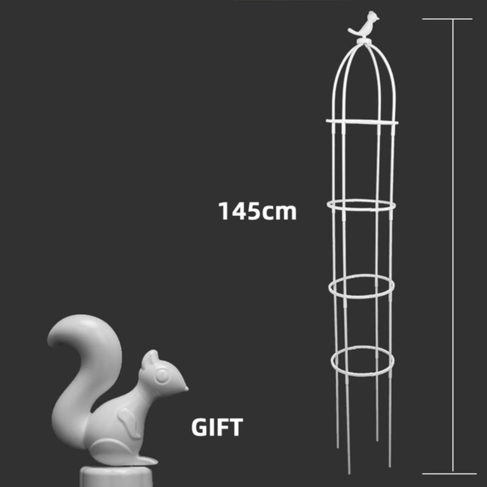 Rose Tomato Balcony Gardening Support Rod Planting Rack Climbing Vine Rack Flower Pot Holder