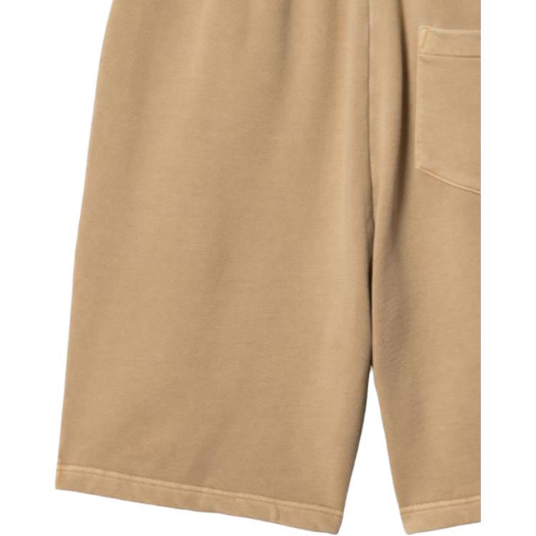 Carhartt WIP SS23 Флисовые свободные повседневные шорты с вышитым логотипом Мужские шорты I032161-07E-GD