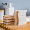 12Pcs Natural Kitchen Sponge with Coconut Scrubber Biodegradable Compostable Cellulose Dish Sponge Home Kitchen Essential