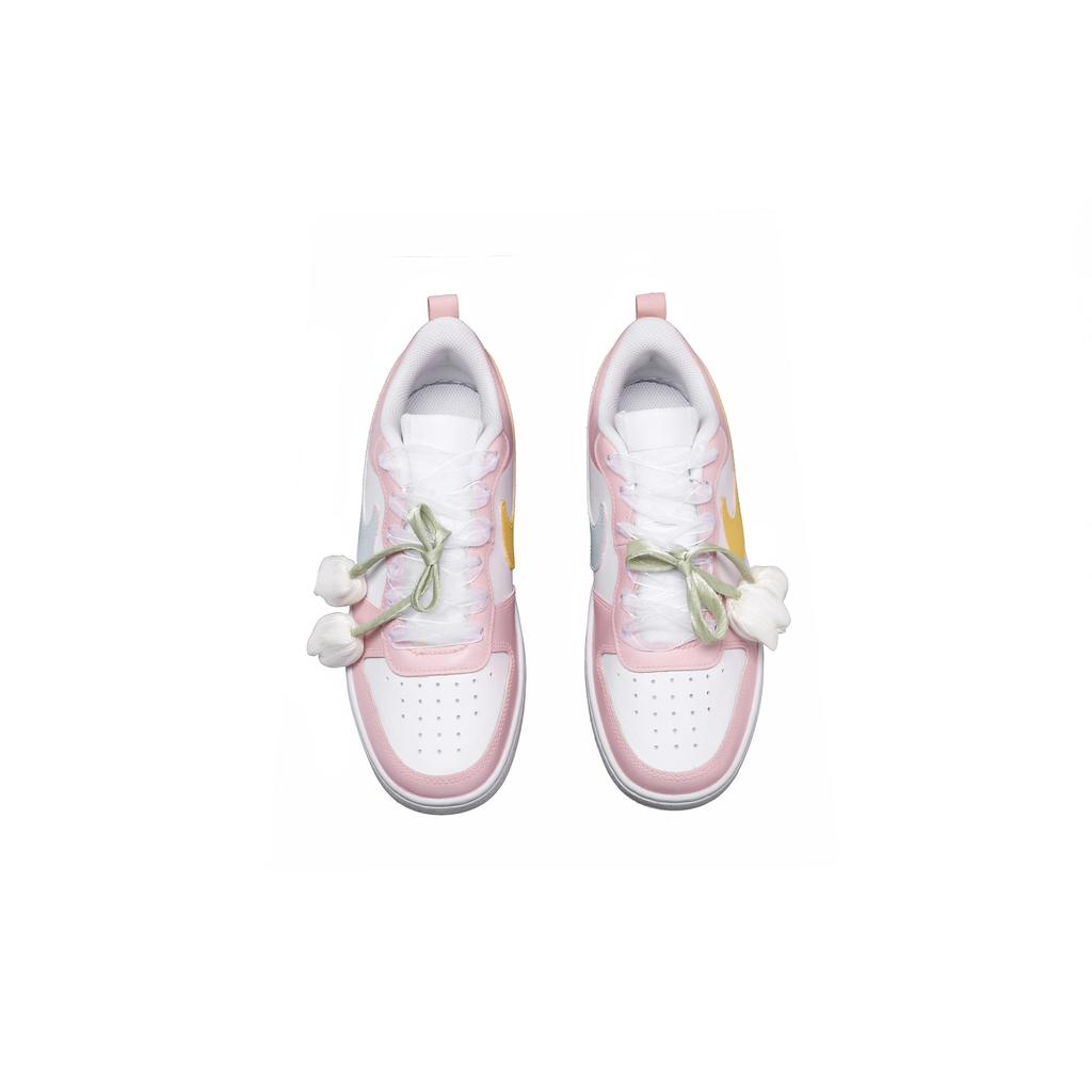 Nike Court Borough Twenty, Dopamine Dressing Low top Skateboard Shoes Women's Pink BQ5448-100Team329-)