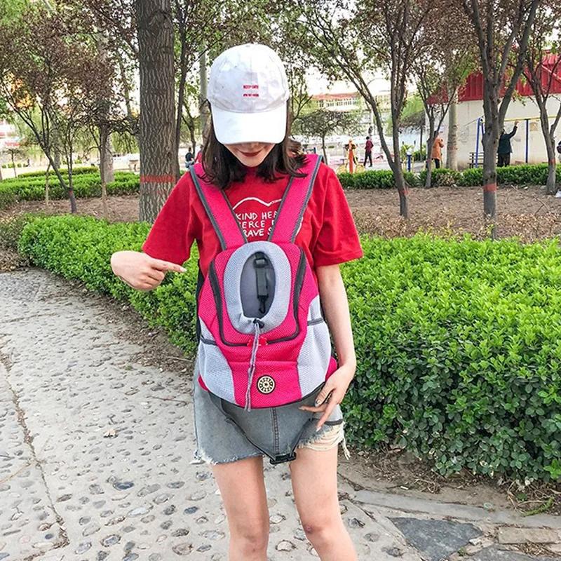 Рюкзак для кошки Go Backpack Дорожный Портативный Дышащий Всесезонный Переноска Собака Нагрудный рюкзак Товары для домашних животных Аксессуары