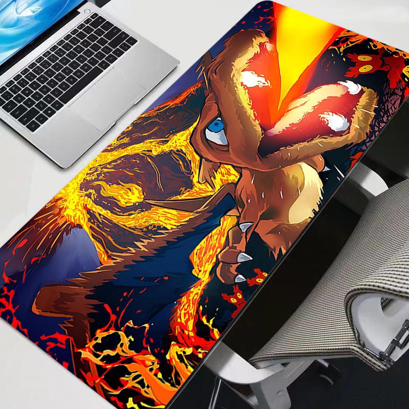 Mouse Pad Pokemon Pikachu Gaming Large Dywan Gamer durable Keyboard Desk Mat Table Carpet Mousepad XXL x For Computer
