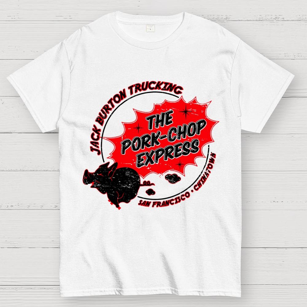 Pork Chop Express Unisex 100% Cotton Summer Casual Cool Loose T-Shirt
