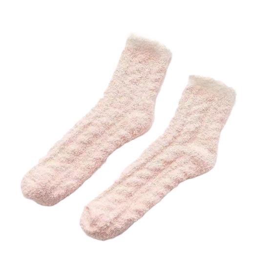 Women's Fuzzy Socks Winter Soft Warm Slipper Socks Cozy Fleece Lined Home Floor Socks Thickened Thermal Sleeping Socks