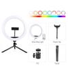 10 13 Inch Ring Light Dimmable Selfie Lamp Pptional Tripod Photographic Lighting Studio Video Lights For Live Make Up Youtube