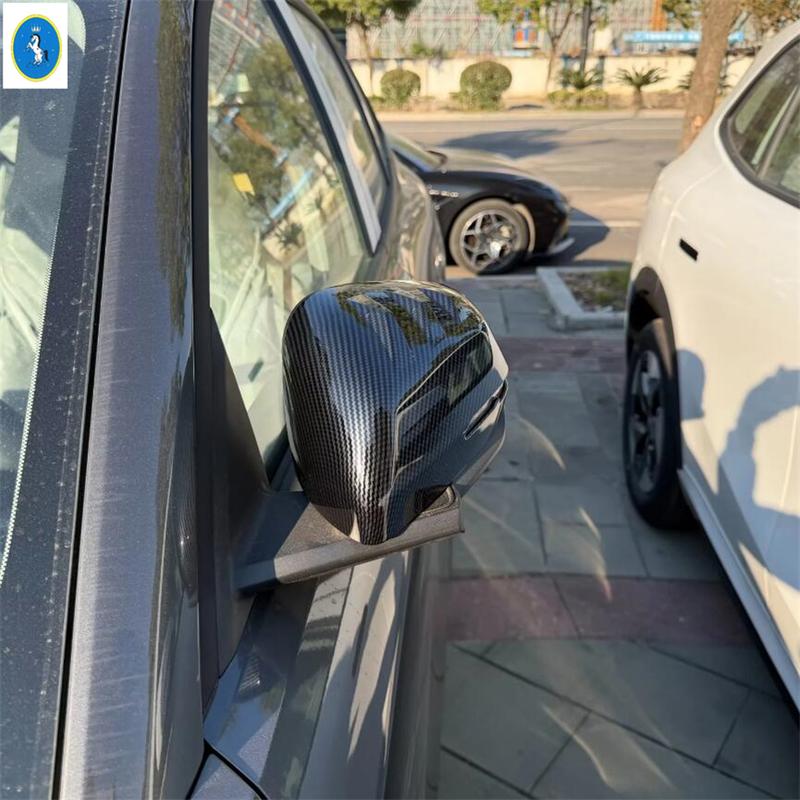 Черный стиль / Вид под карбон Накладка на зеркало заднего вида Подходит для GEELY GALAXY E5 / EX5 2024 2025 ABS Аксессуары