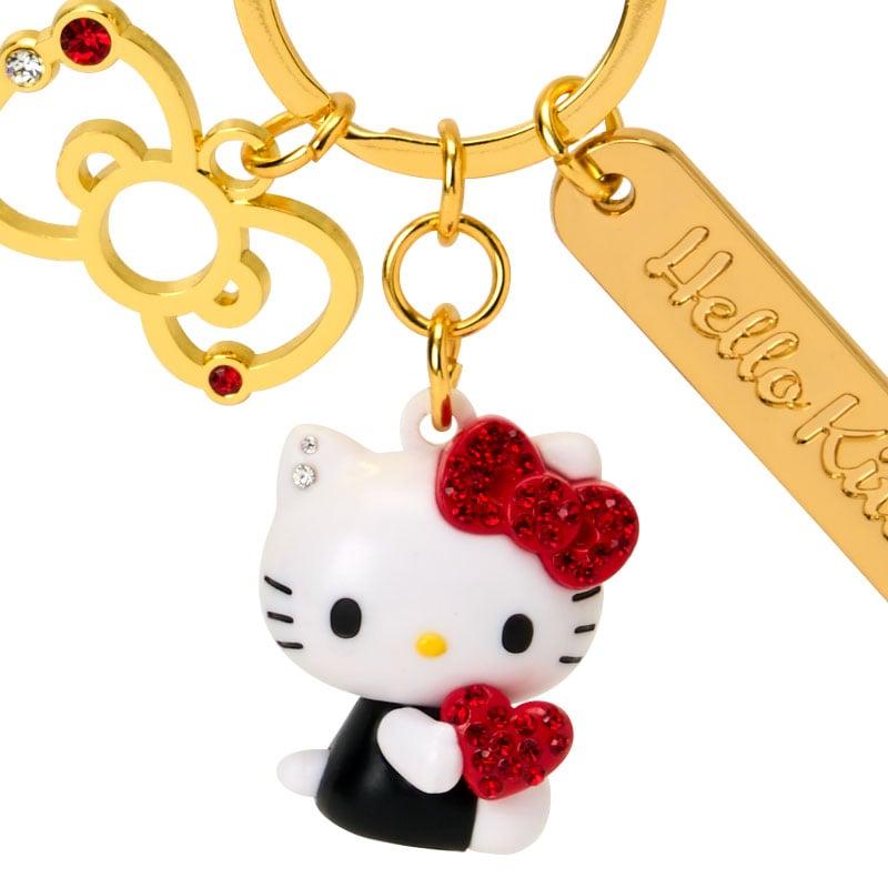 Sanrio Hello Kitty 3D брелок с камнем красный Япония НОВЫЙ Персонажи Sanrio