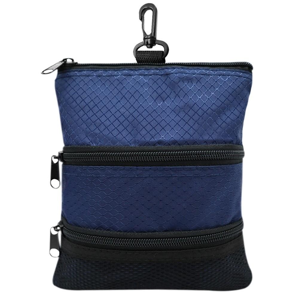 Three Layer Golf Ball Bag Waterproof Golf Pouch Multipurpose Golf Carrier Golf Players
